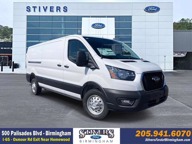 2025 Oxford White Ford Transit Cargo Van Base AWD Van