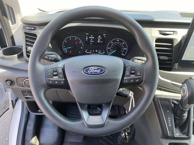 2025 Oxford White Ford Transit Cargo Van Base AWD Van