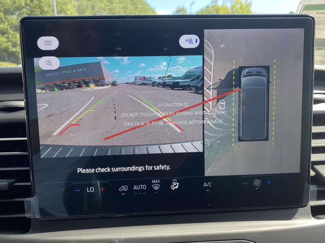 2025 Oxford White Ford Transit Cargo Van Base AWD Van