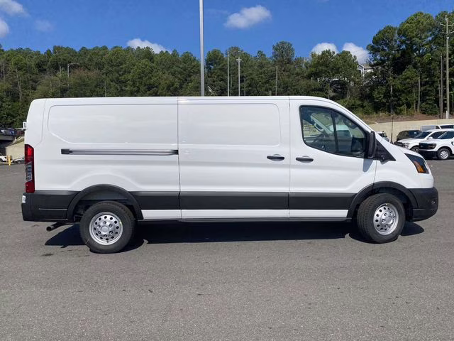 2025 Oxford White Ford Transit Cargo Van Base AWD Van