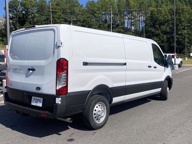 2025 Oxford White Ford Transit Cargo Van Base AWD Van
