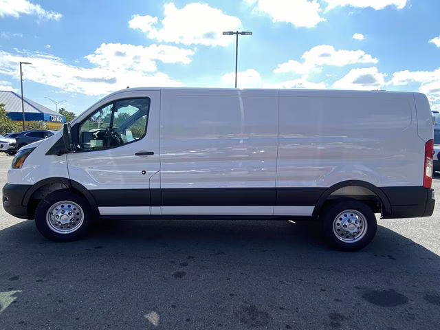 2025 Oxford White Ford Transit Cargo Van Base AWD Van