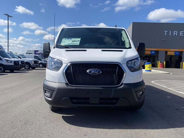 2025 Oxford White Ford Transit Cargo Van Base AWD Van