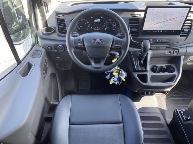 2025 Oxford White Ford Transit Cargo Van Base AWD Van