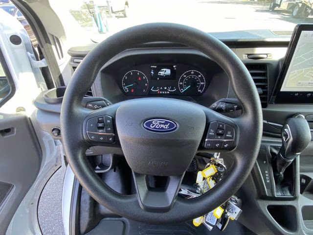 2025 Oxford White Ford Transit Cargo Van Base AWD Van