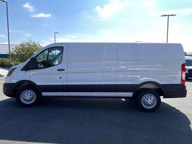 2025 Oxford White Ford Transit Cargo Van Base AWD Van