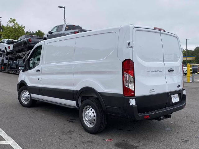 2025 Oxford White Ford Transit Cargo Van Base AWD Van