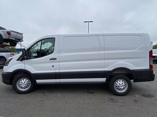 2025 Oxford White Ford Transit Cargo Van Base AWD Van