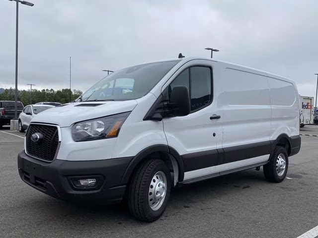 2025 Oxford White Ford Transit Cargo Van Base AWD Van