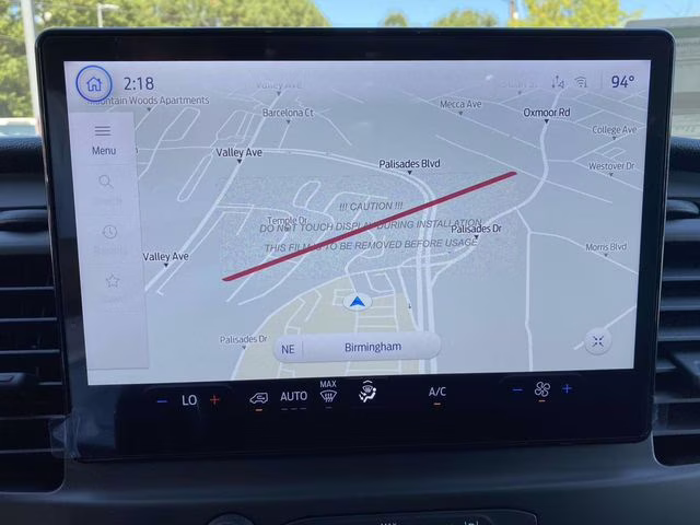 2025 Oxford White Ford Transit Cargo Van Base AWD Van