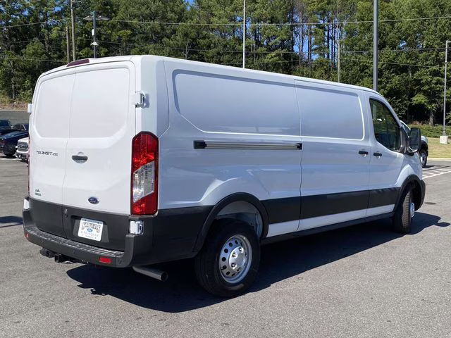 2025 Oxford White Ford Transit Cargo Van Base AWD Van