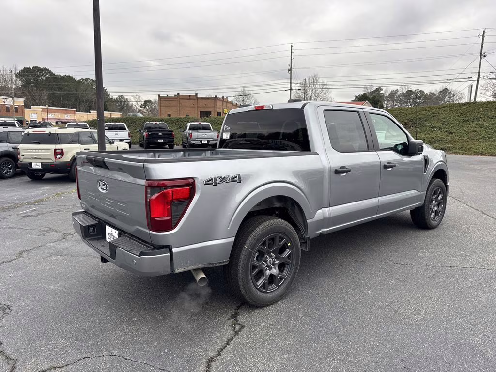 2026 Silver Metallic Ford F-150 STX 4X4 Truck