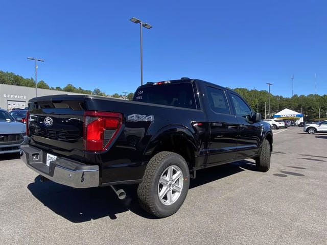 2025 Black Metallic Ford F-150 XLT 4X4 Truck