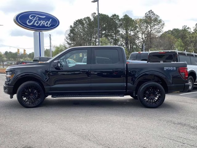2025 Agate Black Metallic Ford F-150 XLT 4X4 Truck