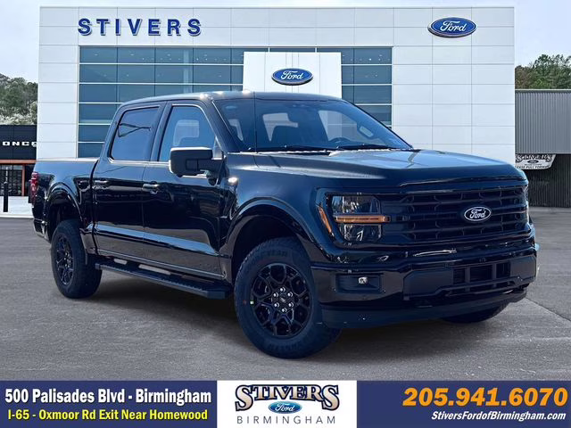 2026 Black Metallic Ford F-150 XLT 4X4 Truck