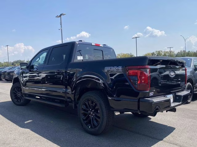 2025 Agate Black Metallic Ford F-150 XLT 4X4 Truck