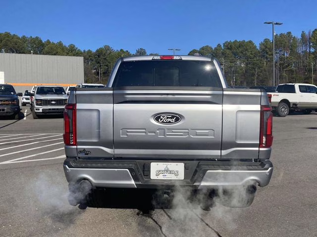 2025 Silver Metallic Ford F-150 Lariat 4X4 Truck