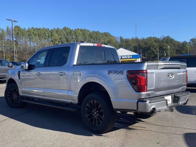 2025 Silver Metallic Ford F-150 Lariat 4X4 Truck