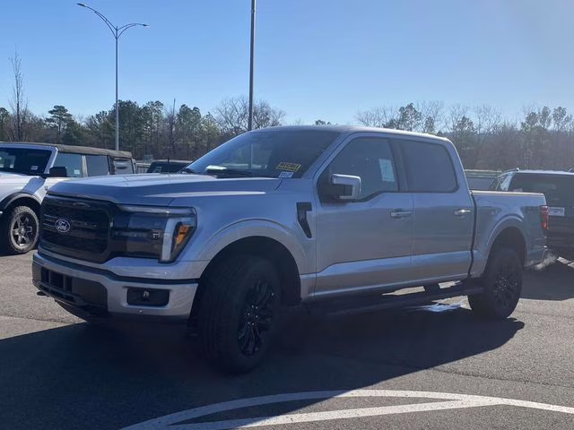 2025 Silver Metallic Ford F-150 Lariat 4X4 Truck