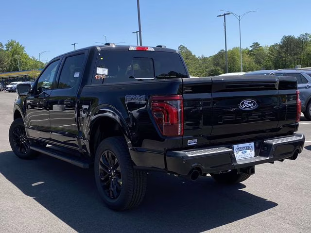 2025 Black Metallic Ford F-150 Lariat 4X4 Truck