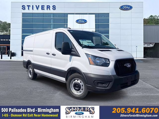 2026 Oxford White Ford Transit Cargo Van Base RWD Van