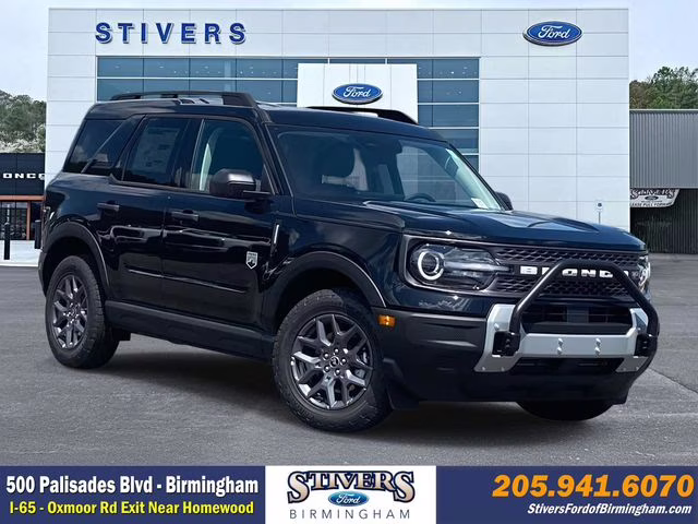 2025 Shadow Black Ford Bronco Sport Big Bend 4X4 SUV
