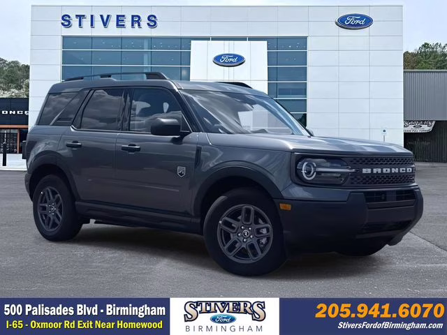 2025 Shadow Black Ford Bronco Sport Big Bend 4X4 SUV