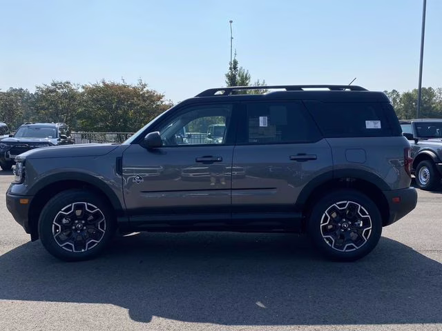 2025 Carbonized Gray Metallic Ford Bronco Sport Outer Banks 4X4 SUV