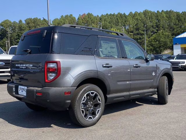 2025 Carbonized Gray Metallic Ford Bronco Sport Outer Banks 4X4 SUV