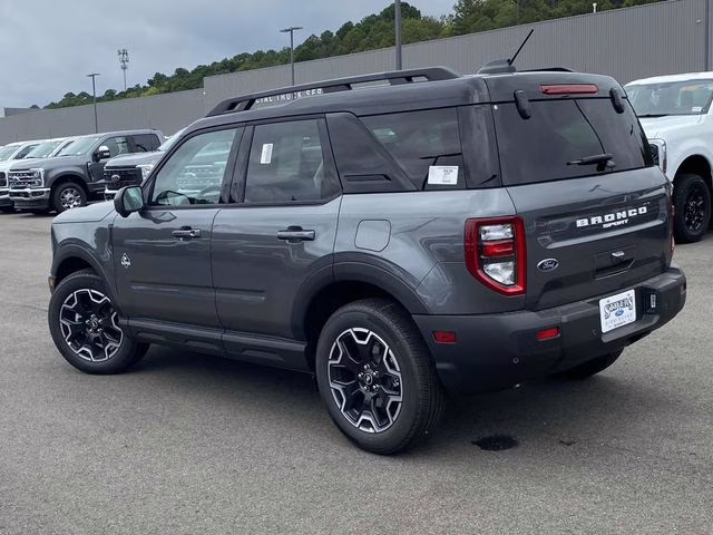 2025 Carbonized Gray Metallic Ford Bronco Sport Outer Banks 4X4 SUV