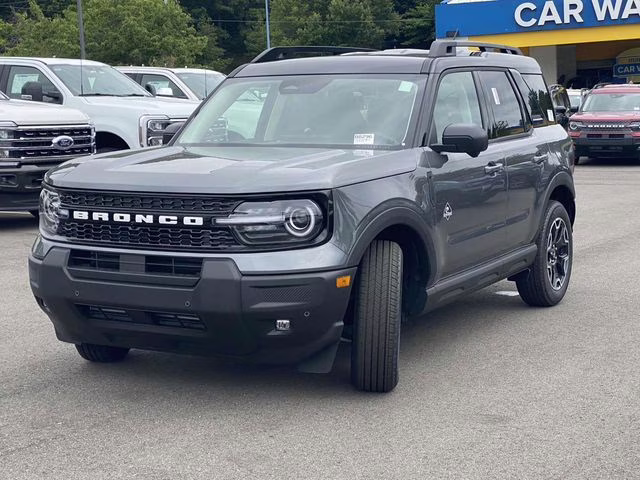 2025 Carbonized Gray Metallic Ford Bronco Sport Outer Banks 4X4 SUV