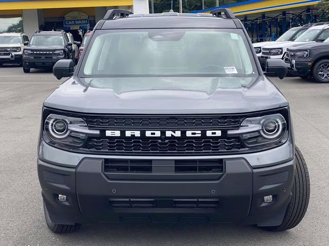 2025 Carbonized Gray Metallic Ford Bronco Sport Outer Banks 4X4 SUV