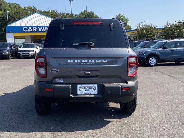 2025 Gray Metallic Ford Bronco Sport Outer Banks 4X4 SUV