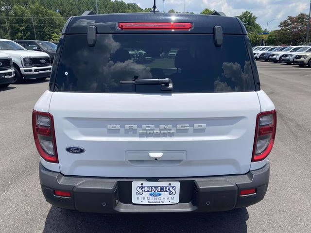 2025 Oxford White Ford Bronco Sport Outer Banks 4X4 SUV