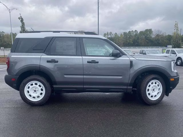 2025 Gray Metallic Ford Bronco Sport Heritage 4X4 SUV