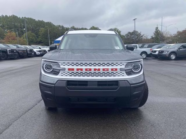 2025 Gray Metallic Ford Bronco Sport Heritage 4X4 SUV