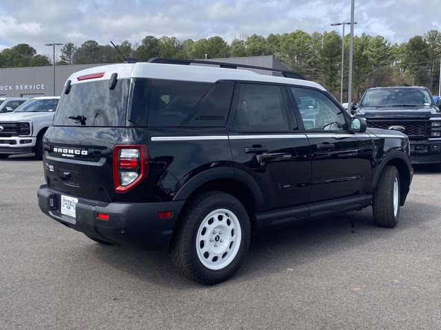 2025 Shadow Black Ford Bronco Sport Heritage 4X4 SUV