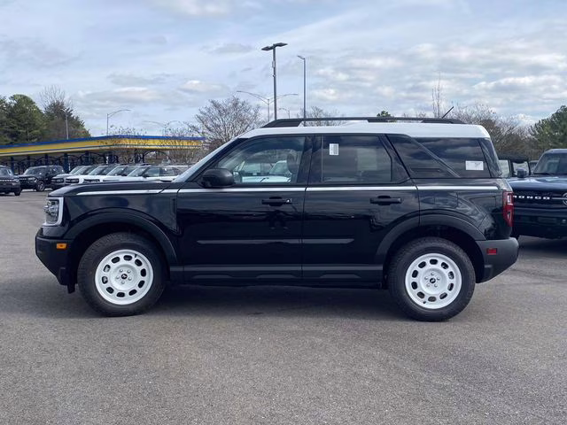 2025 Shadow Black Ford Bronco Sport Heritage 4X4 SUV
