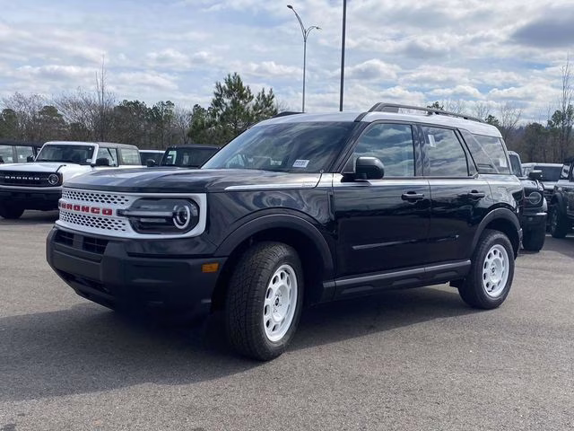 2025 Shadow Black Ford Bronco Sport Heritage 4X4 SUV