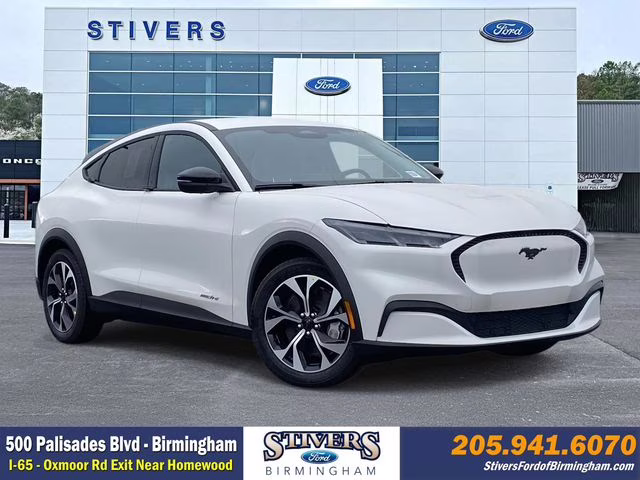 2026 White Metallic Ford Mustang Mach-E Select RWD SUV