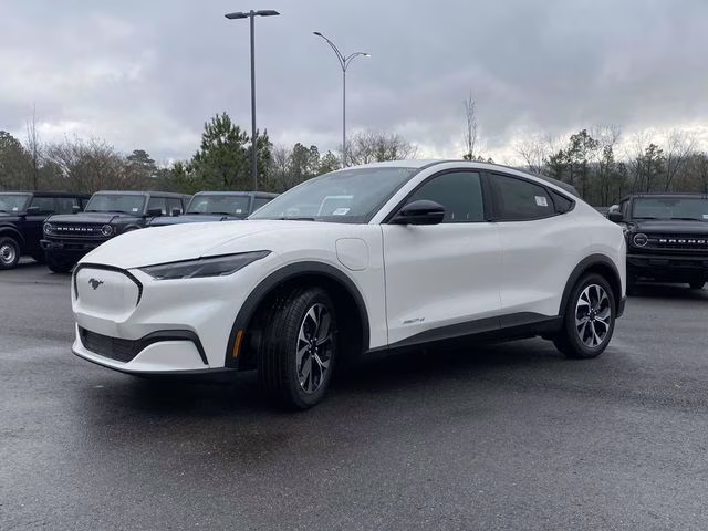 2026 White Metallic Ford Mustang Mach-E Select RWD SUV