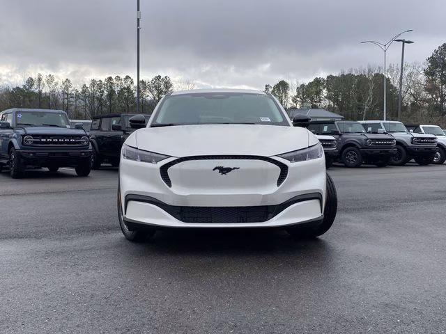 2026 White Metallic Ford Mustang Mach-E Select RWD SUV
