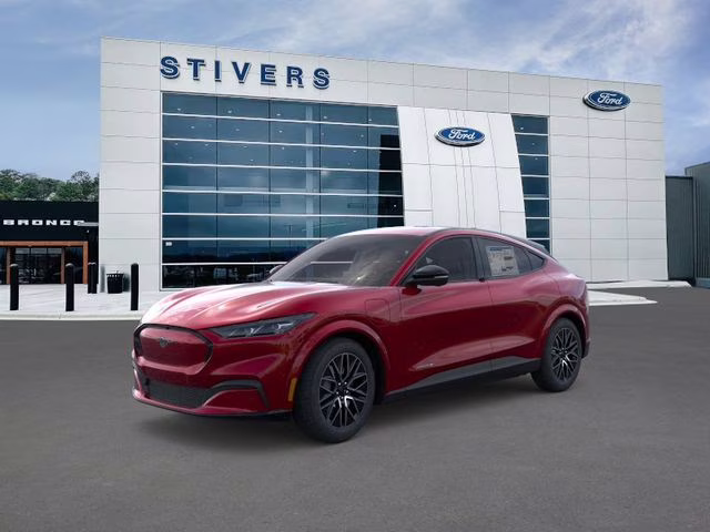 2025 Molten Magenta Metallic Tinted Clearcoat Ford Mustang Mach-E Premium RWD SUV