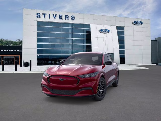 2025 Molten Magenta Metallic Tinted Clearcoat Ford Mustang Mach-E Premium RWD SUV