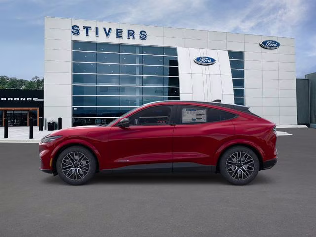 2025 Molten Magenta Metallic Tinted Clearcoat Ford Mustang Mach-E Premium RWD SUV