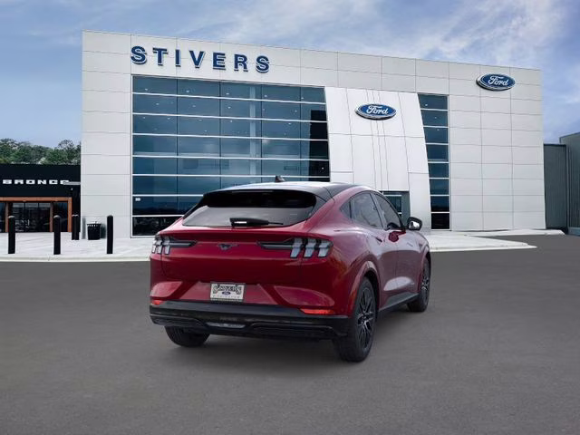 2025 Molten Magenta Metallic Tinted Clearcoat Ford Mustang Mach-E Premium RWD SUV
