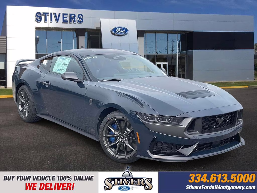 2026 Blue Ford Mustang Dark Horse RWD Coupe