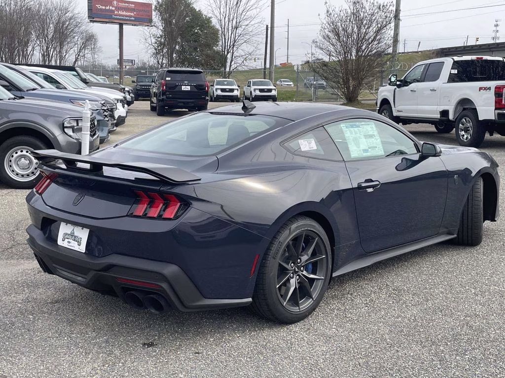 2026 Blue Ford Mustang Dark Horse RWD Coupe
