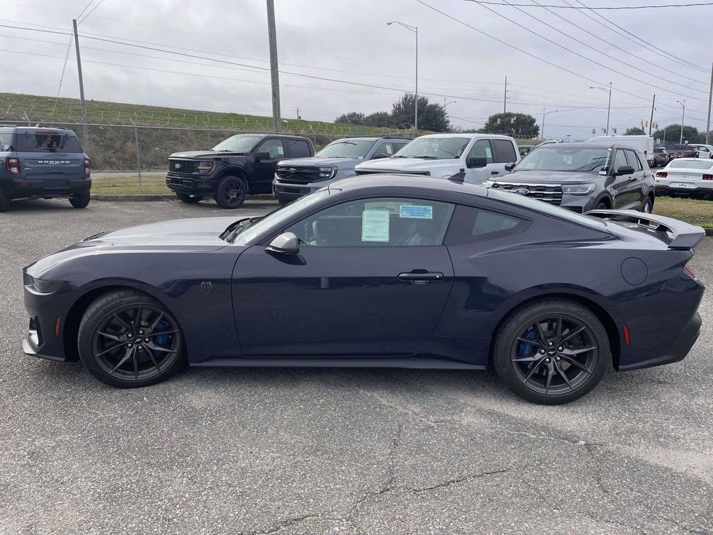 2026 Blue Ford Mustang Dark Horse RWD Coupe