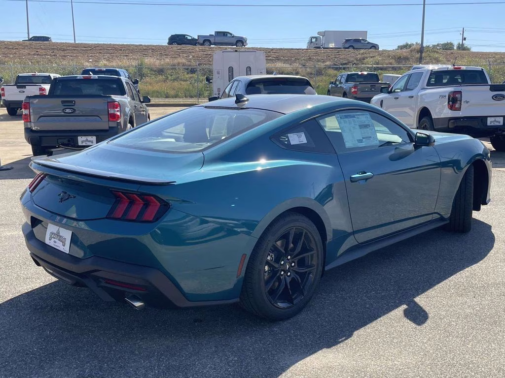 2026 Adriatic Blue Metallic Ford Mustang EcoBoost RWD Coupe